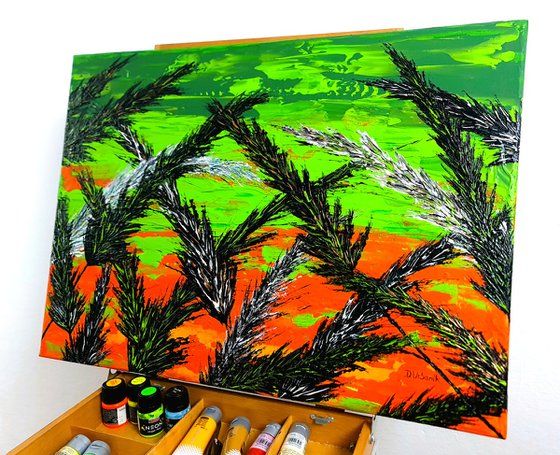 Grass In Green Color