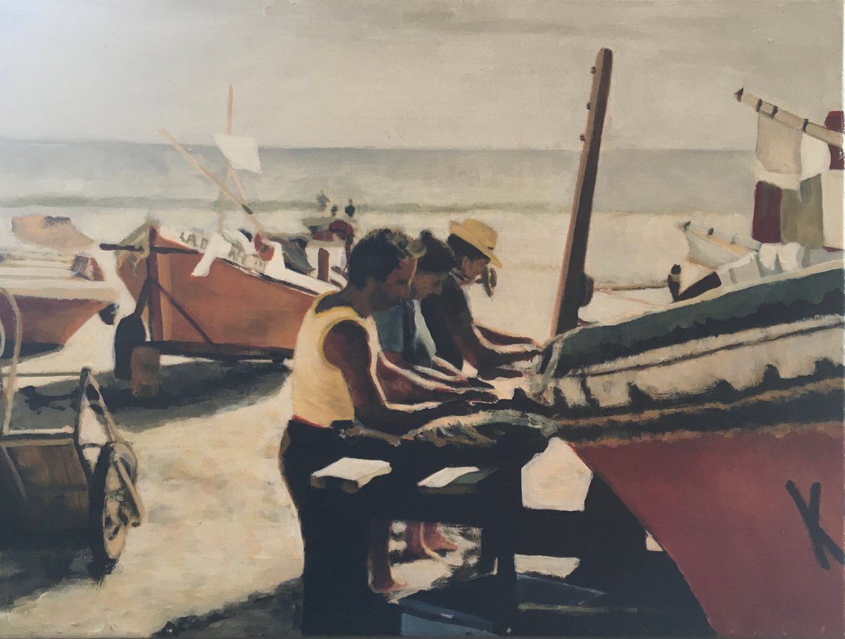 PESCADORES II by Mayra Lifischtz