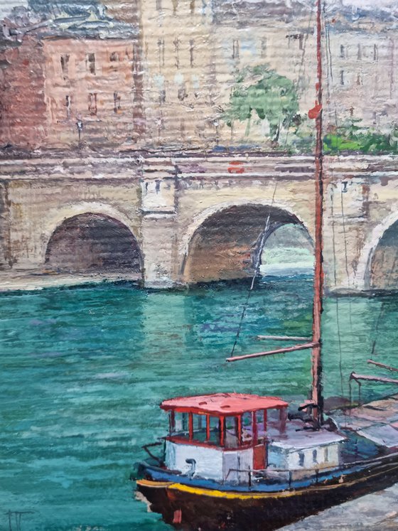 Morning by the Seine