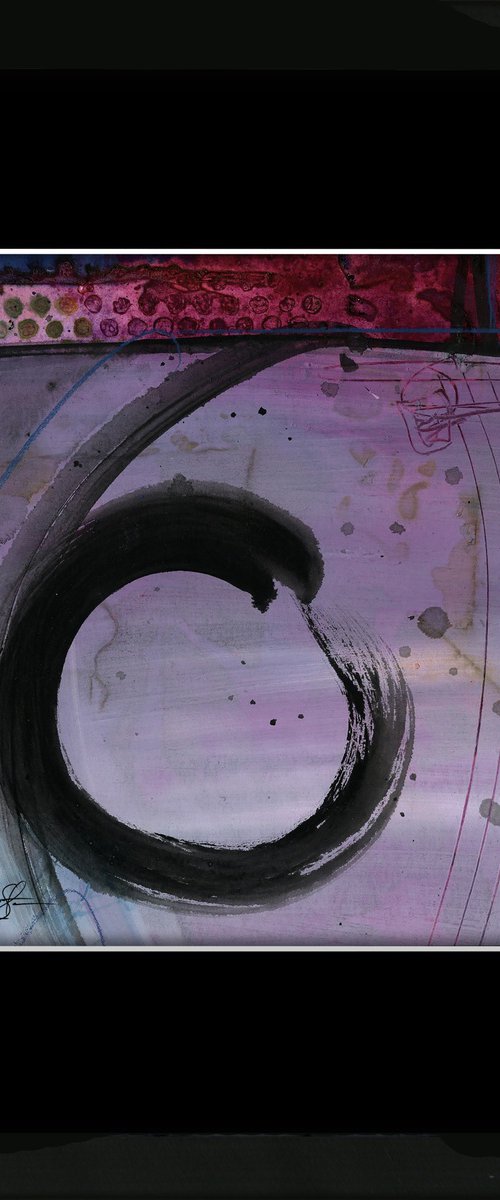 Enso Abstraction 101 by Kathy Morton Stanion