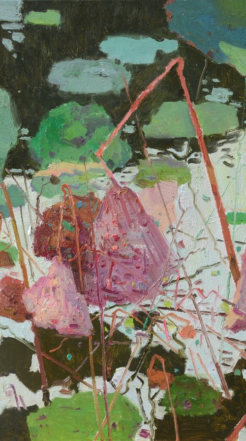 Waterlilies in pond 193 by jianzhe chon