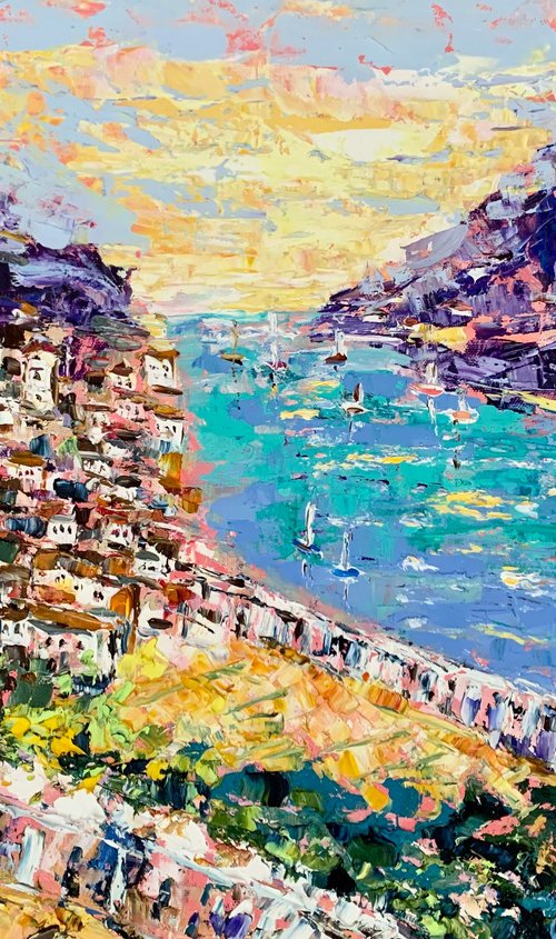 Colorful French Riviera by Vilma Gataveckienė