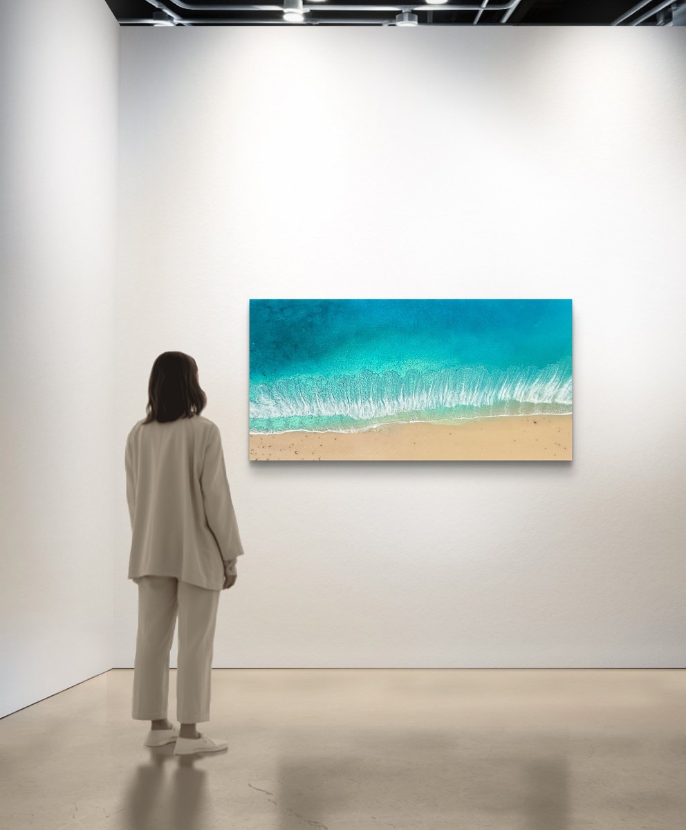 Organic Landscape Acrylic Painting By Ana Hefco, 48 X 24, Traded Everything For Love, Original Artwork