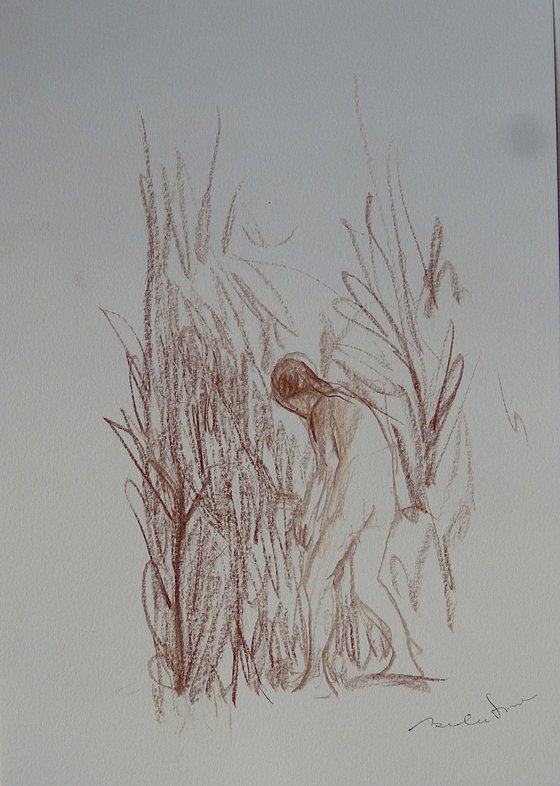 Woman in the garden