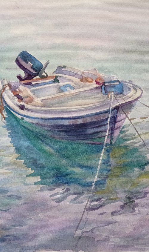 Boat by Liubov Ponomarova