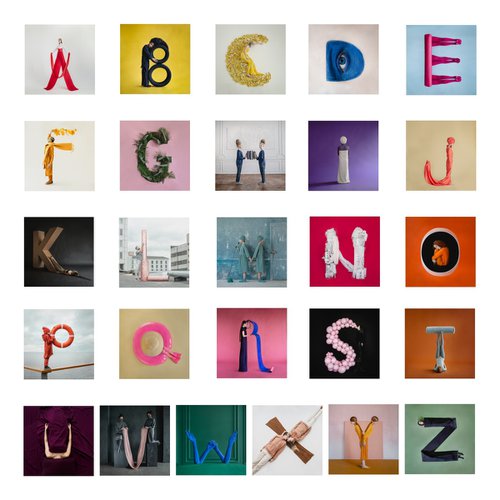 Synesthetic Letters by Dasha Pears