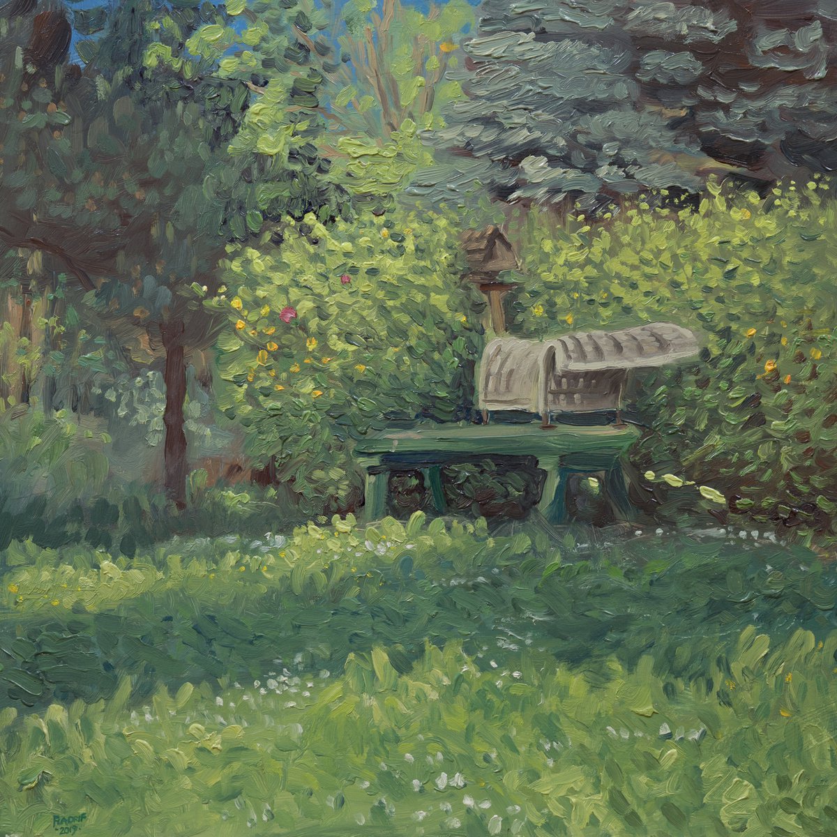 In a Garden Green I by Wojciech Pater