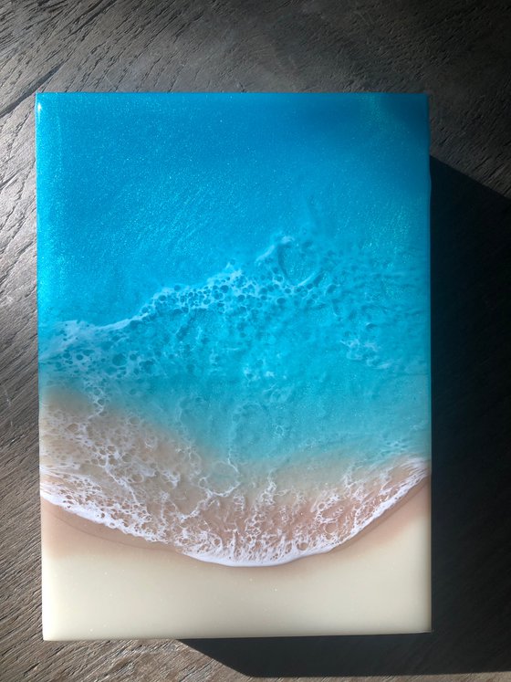 White Sand Beach #30 Miami Beach Seascape Gift idea