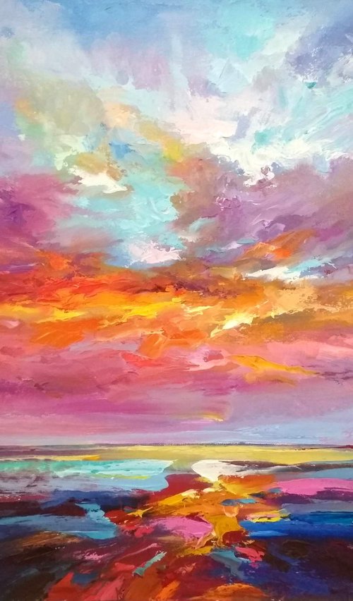Abstract seascape 03 by Andrej  Ostapchuk
