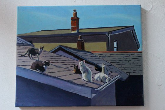 Cats on A Hot Tiled Roof