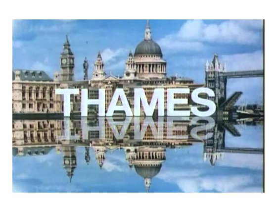 St Paul's :Thames ident  ( LIMITED EDITION 1/50) 12"x8"with a white boarder