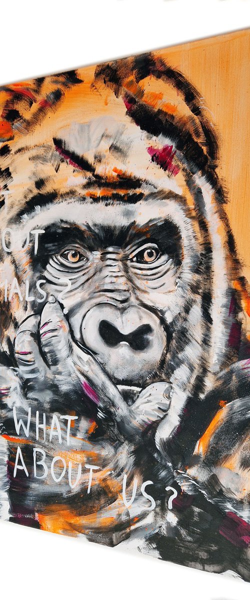 GORILLA #4 by Stefanie Rogge