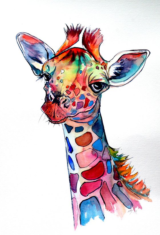 Cute giraffe