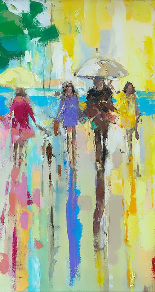 'Spring in Hyde Park' by Ewa Czarniecka