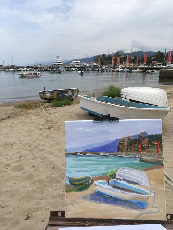 The boats of Cefalu