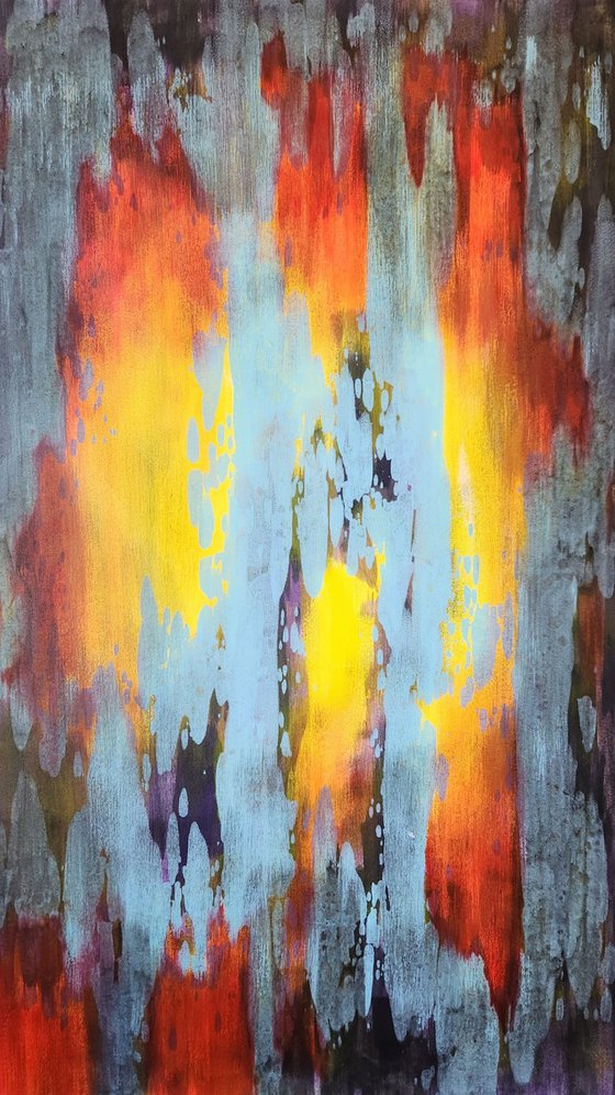 FLARE II - Contemporary Abstract Painting