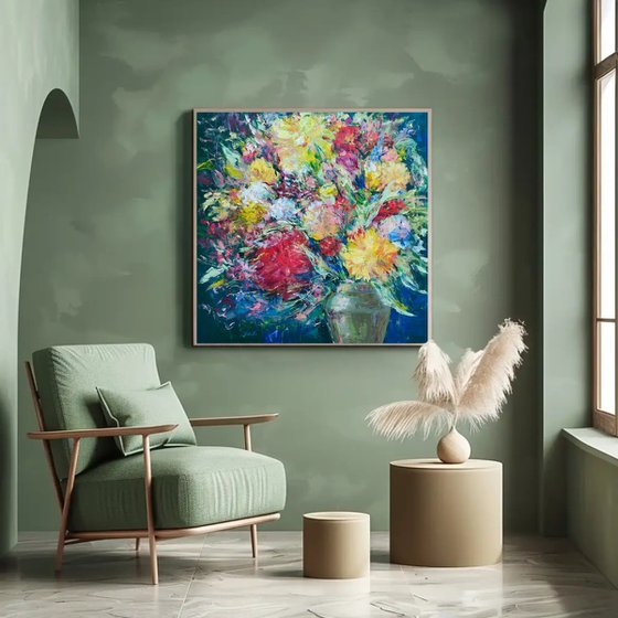 Flowers in vase 3