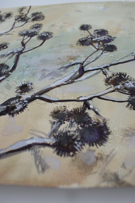 The long winter.Burdock.