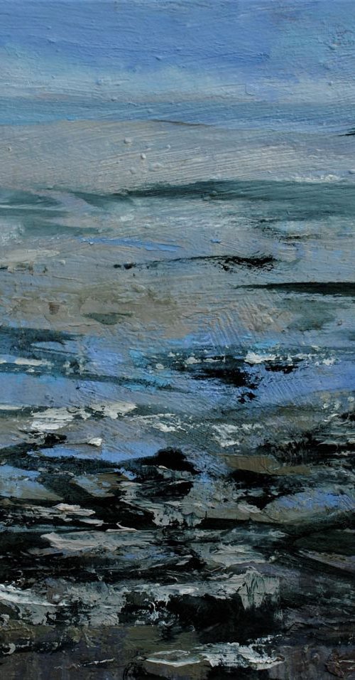 Chalky Low Tide by Nikki Wheeler