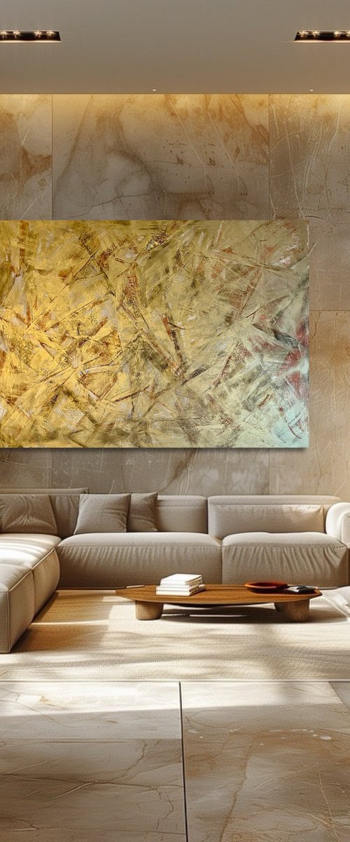 Golden Beam by Exclusive Arts