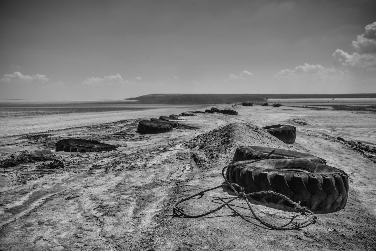 Barbed Infinity. The Hell Island, Kherson, Ukraine by Oleksiy Gudzovsky