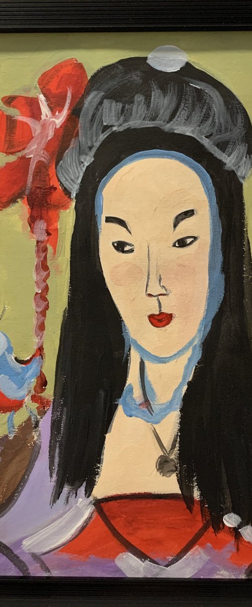 Japanese beauty. Geisha. #9 by Vita Schagen