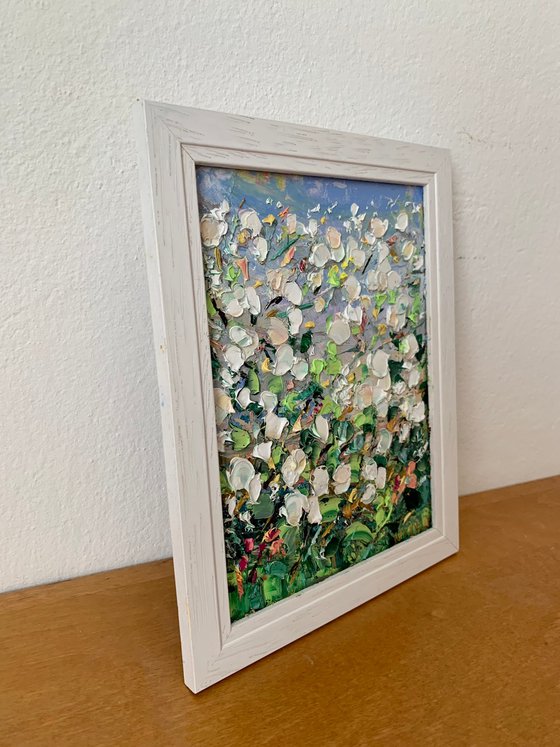 White flowers