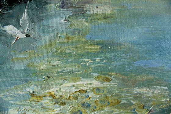 Wings over the cliff