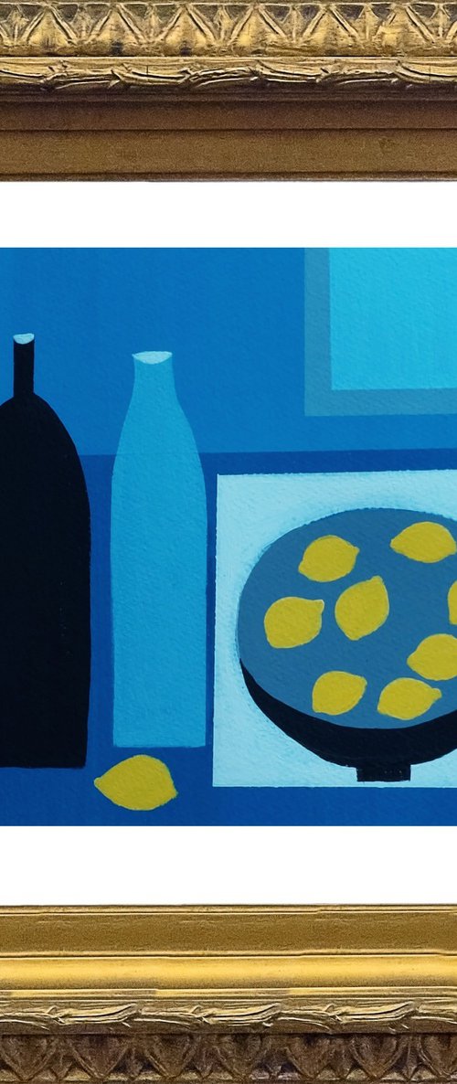 Still Life with Lemons III by Jan Rippingham