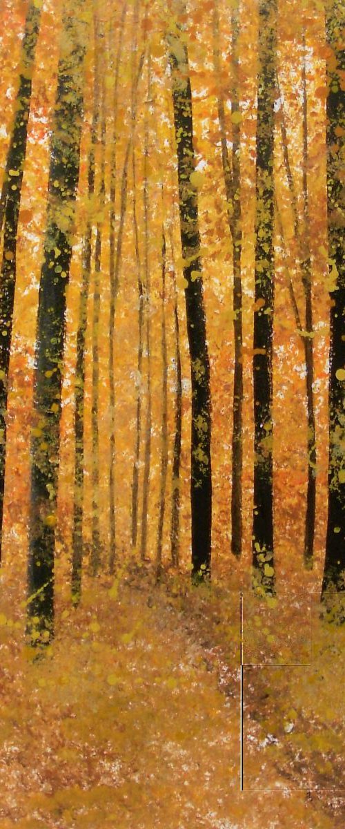 Autumnal Trees 2 by Jan Rippingham