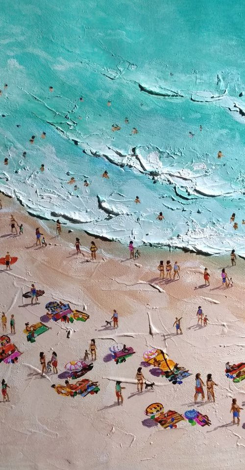 Summer beach by Vishalandra Dakur