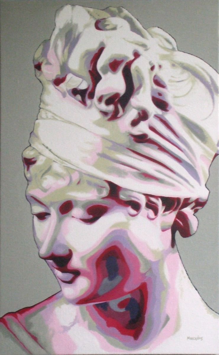 Inspir du buste de Madame Recamier de Houdon by Mercds Soret