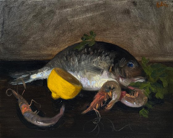 Still life with fish