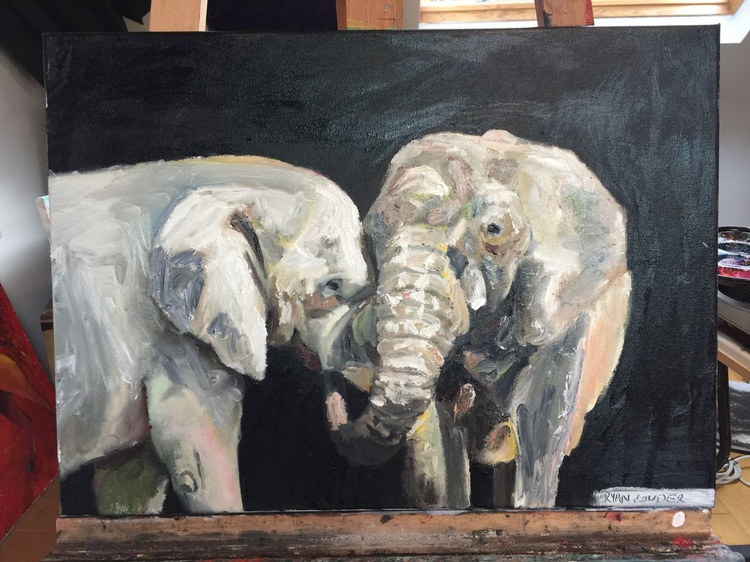 Elephant Painting Meaning Of Life Elephant P Artfinder
