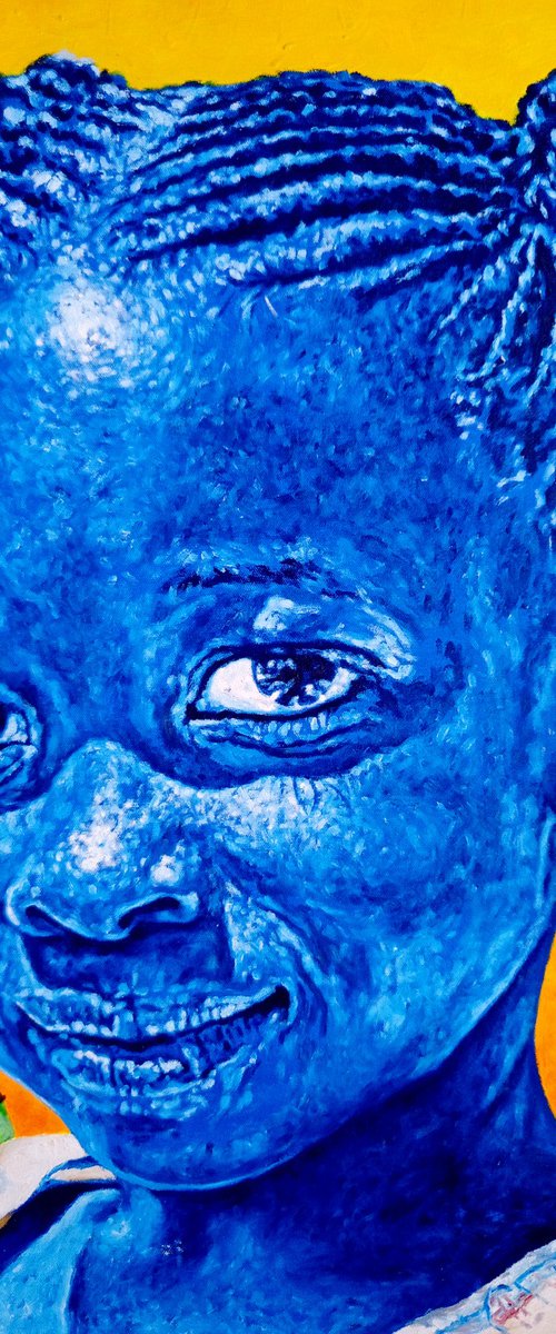 "Gentle Smile" by Clement Mohale