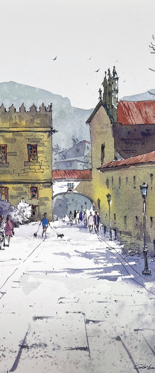 Streets of Galicia, Spain by Eugenia Gorbacheva