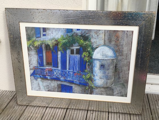 French Blue Shutters