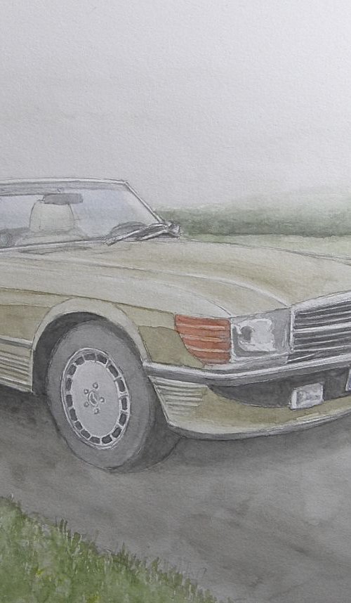 Mercedes SL (R107) '81 by Oeds Offringa
