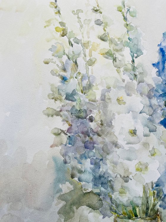 Blue bells 19,7x25,6 in