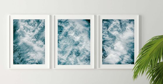 Sea Nymphs 1, Triptych