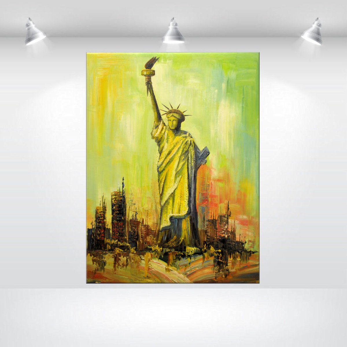  Liberty Rising By Edelgard Schroer, 24 X 31, Artwork For Sale On Artfinder