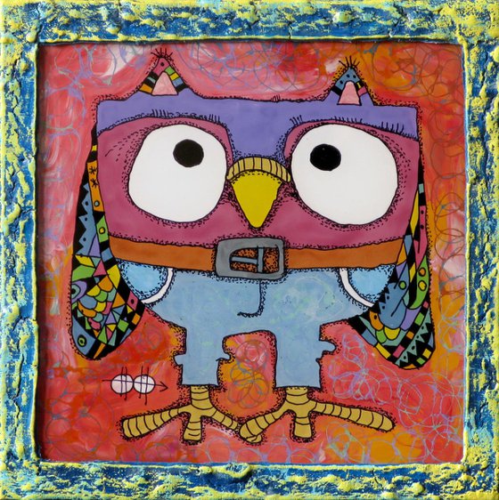 Owl in jeans #4