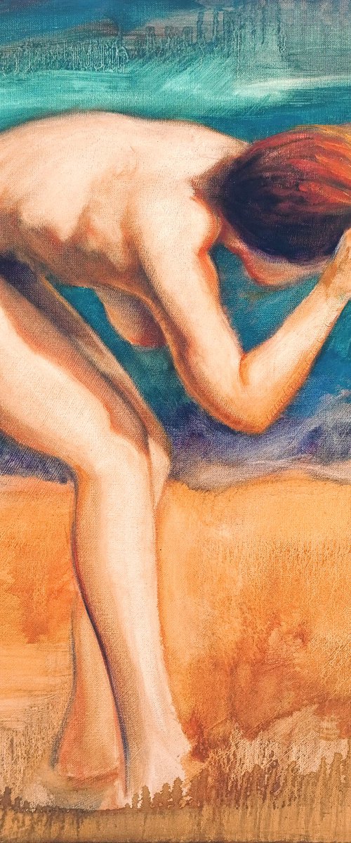 On the Beach by Isabel Mahe