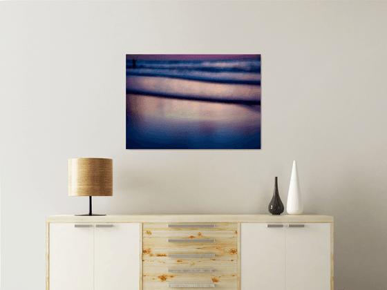 Blurry fisherman | Limited Edition Fine Art Print 1 of 10 | 75 x 50 cm