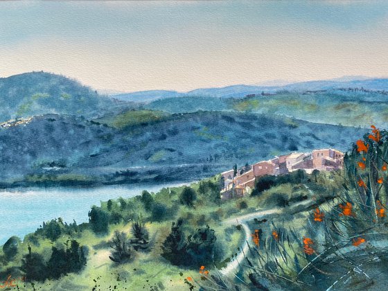 In the foothills of the Alps
