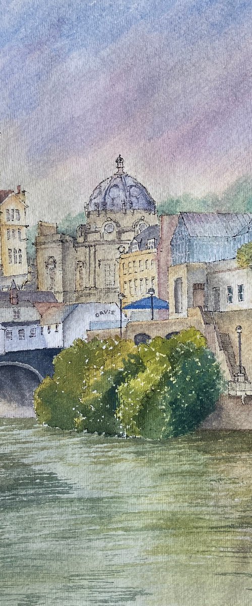 Pulteney Bridge, Bath by JANE DENTON