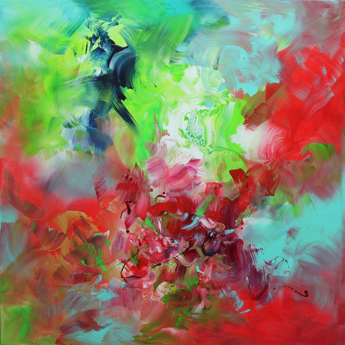 Summer Garden I by Paresh Nrshinga