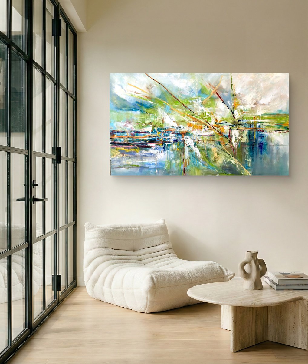 The Alchemist-2 By Snezana Djordjevic, 59 X 35, Artwork For Sale On Artfinder