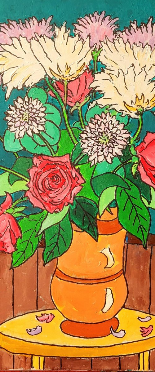 vase of flowers #2 by Colin Ross Jack