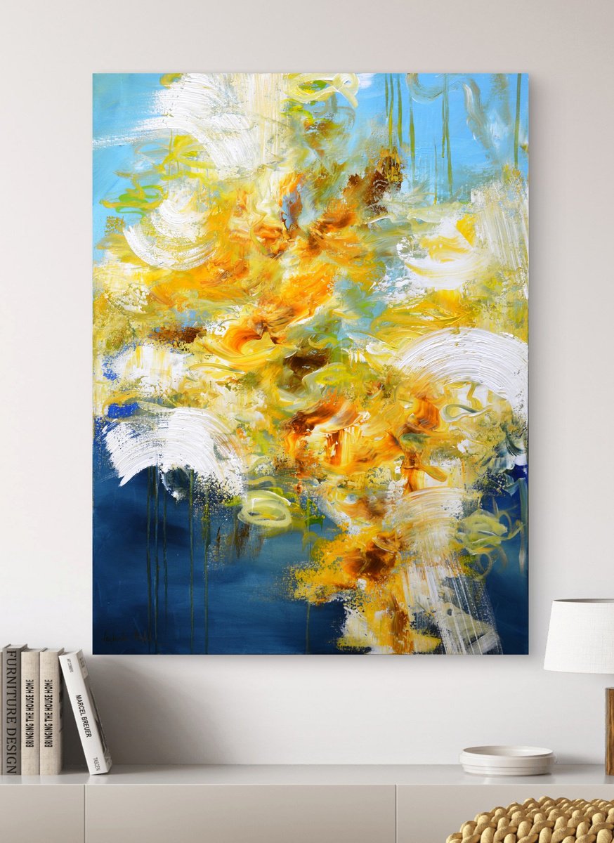  Lake Trail At Sunset By Andrada Anghel, 30 X 40, Artwork For Sale On Artfinder